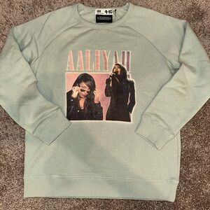 BRAND NWT COTTON ON KIDS AALIYAH FLEECE CREWNECK SZ 9-10